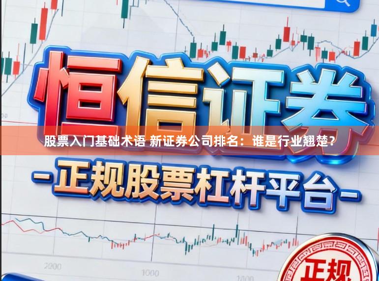 股票入门基础术语 新证券公司排名：谁是行业翘楚？