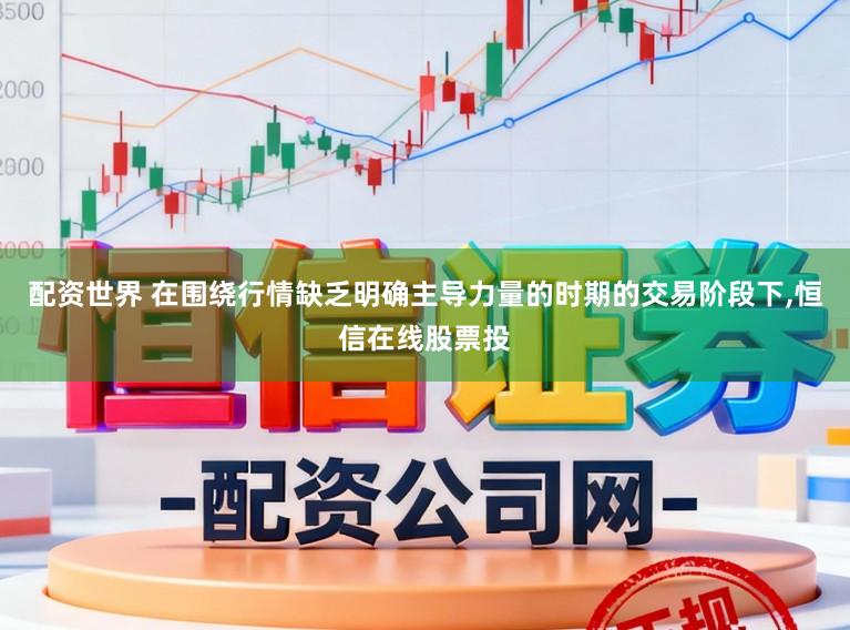 配资世界 在围绕行情缺乏明确主导力量的时期的交易阶段下,恒信在线股票投