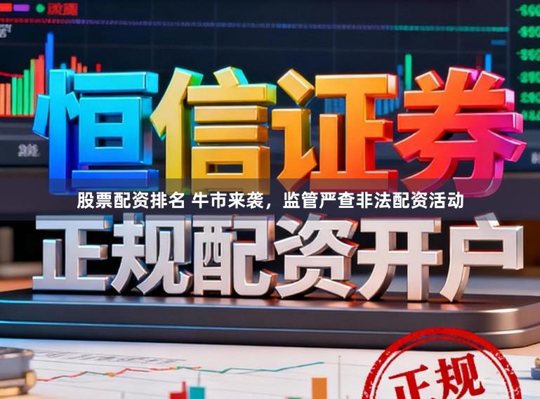 股票配资排名 牛市来袭，监管严查非法配资活动