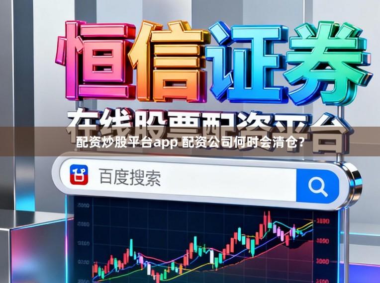 配资炒股平台app 配资公司何时会清仓？
